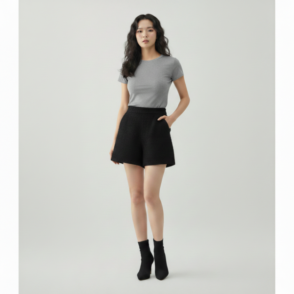 [TP072] The Essential Sculpting Crew Neck Tee