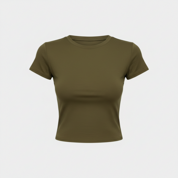 [TP072] The Essential Sculpting Crew Neck Tee