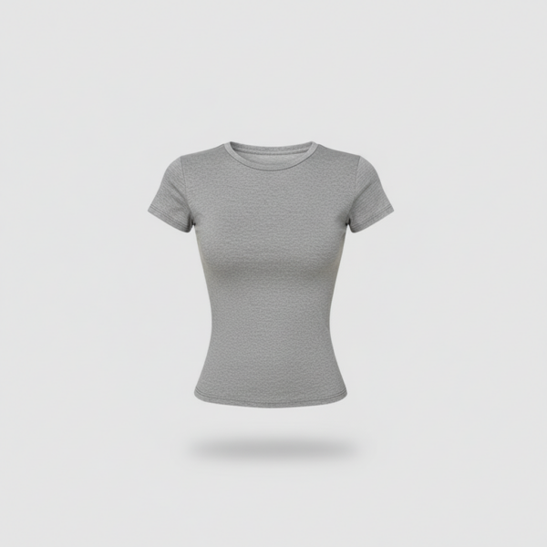 [TP072] The Essential Sculpting Crew Neck Tee