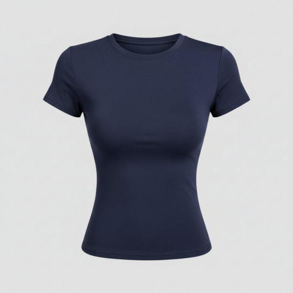 [TP072] The Essential Sculpting Crew Neck Tee