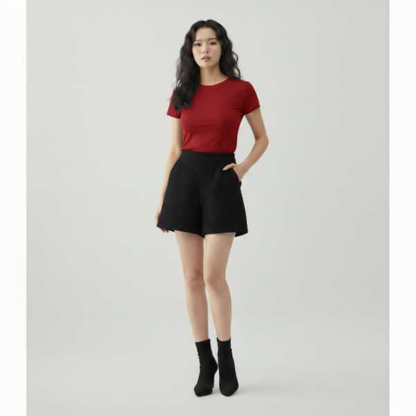 [TP072] The Essential Sculpting Crew Neck Tee