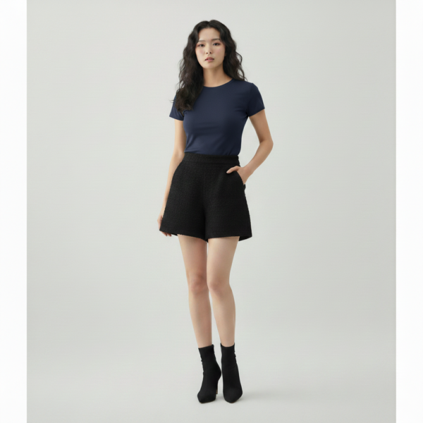 [TP072] The Essential Sculpting Crew Neck Tee