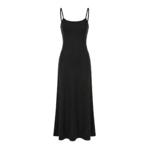 [DC029] Elegant Strap Maxi Slip Dress