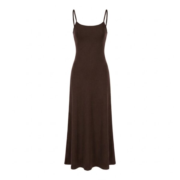 [DC029] Elegant Strap Maxi Slip Dress