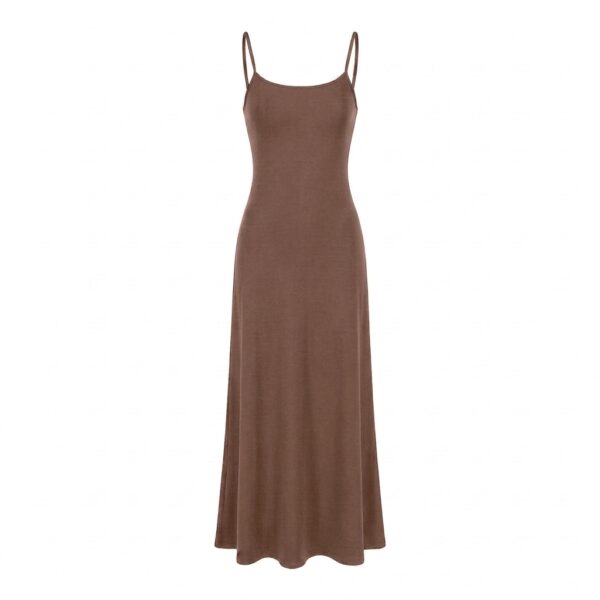 [DC029] Elegant Strap Maxi Slip Dress