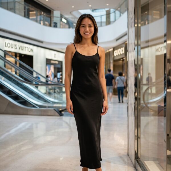 [DC030] Elegant Strap Bodycon Maxi Dress