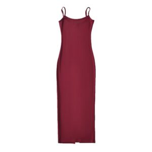 [DC030] Elegant Strap Bodycon Maxi Dress