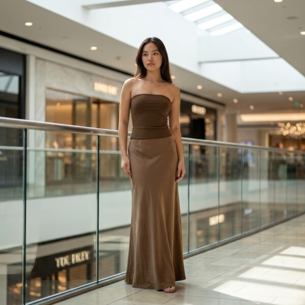 [TP081] Effortless Elegance Strapless Bandeau Top