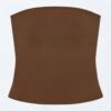 [TP081] Effortless Elegance Strapless Bandeau Top