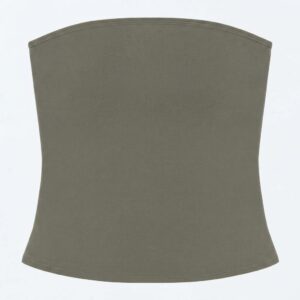 [TP081] Effortless Elegance Strapless Bandeau Top