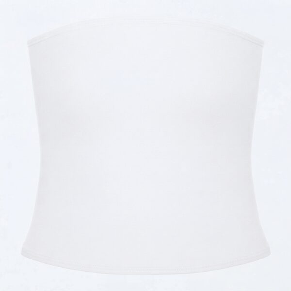 [TP081] Effortless Elegance Strapless Bandeau Top