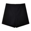 [BM040] Chic High-Waisted Tailored Shorts