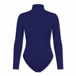[DC031] Sleek Turtleneck Long Sleeve Bodysuit
