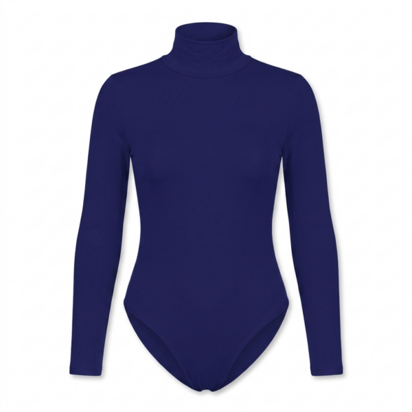 [DC031] Sleek Turtleneck Long Sleeve Bodysuit