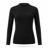 [TP086] Mock Neck Long Sleeve Top