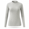 [TP086] Mock Neck Long Sleeve Top